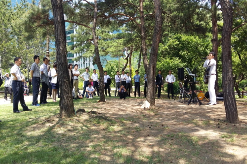 여의도공원, 전문,직장인 밴드 공연- 정오의 휴식 '공원 음악소풍'-