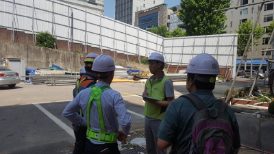 강남구청장 ,철거건물 붕괴 등 안전사고 체계적인 관리 필요