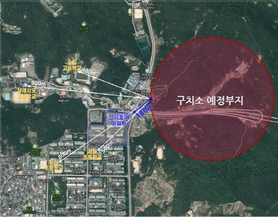 [광주구치소]    신축 예정 부지 대단위 아파트 단지 및 교육 기관 인접