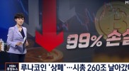 루나코인 상장폐지…시총 260조 원 날아갔다